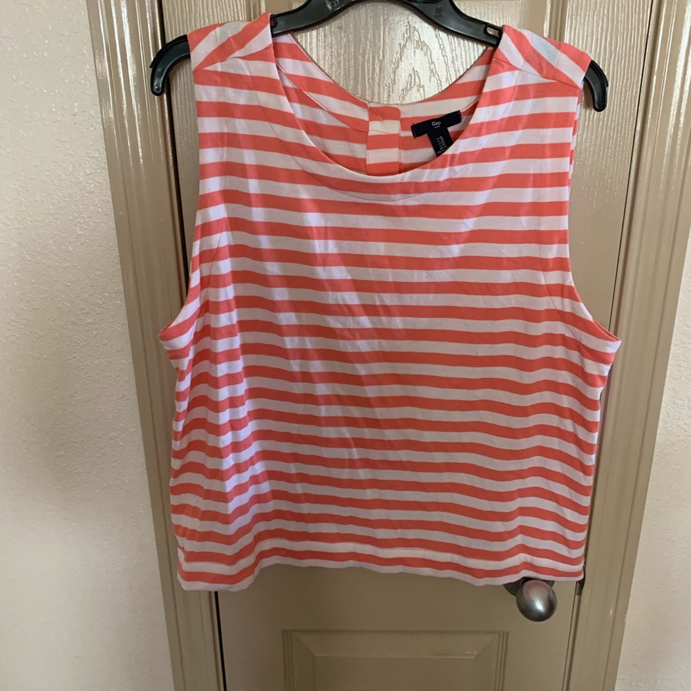 🔥Gap button back striped tank xl